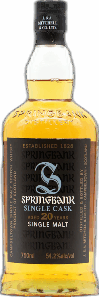 Springbank 1995 Rum Cask 20 Year Old Single Cask Fresh Rum Cask spirit image