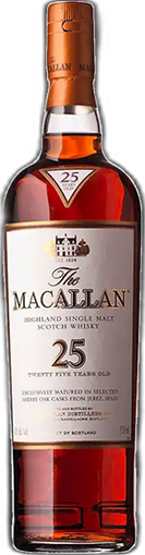 Macallan 25yr spirit image
