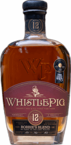 WhistlePig 12 Year Rye Whiskey – Robbie’s Blend spirit image