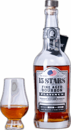 15 STARS Platinum Bourbon spirit image