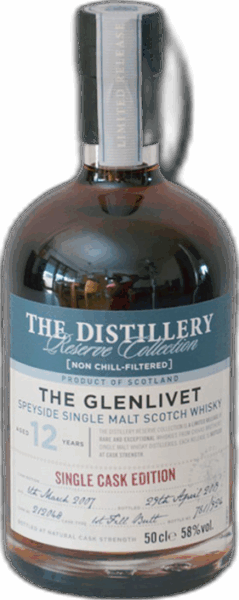 Glenlivet 12 Year Old The Ultimate Whiskey Company 2007 Cask #900262 spirit image