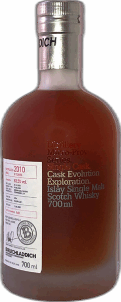 Bruichladdich Distillery Micro-Provenance Series 9 Year Old 2010 Ribero Del Duero spirit image