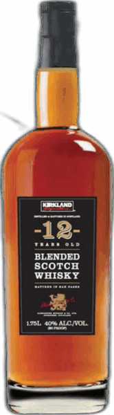 Kirkland 12 Years Old Blended Scotch Whisky spirit image