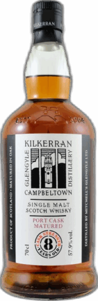 Kilkerran Cask Strength 8 Year Old Port Cask Matured spirit image