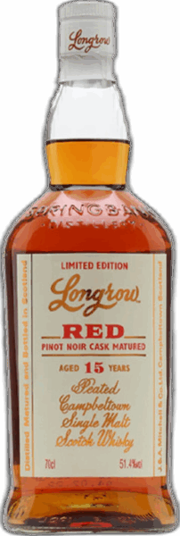 Longrow Red 15 Year Pinot Noir Cask spirit image