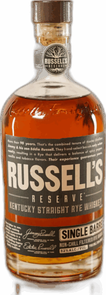Russell’s Reserve Single Barrel Rye Russell’s Family Collection Liquor Barn Series 2 spirit image