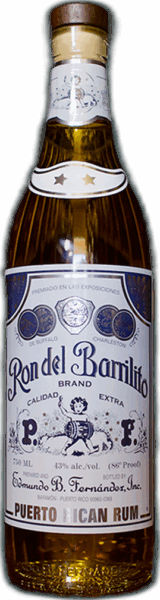 Ron del Barrilito 2 Stars Calidad Extra Puerto Rican Rum spirit image