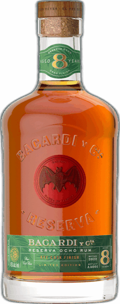 Bacardí Reserva Ocho Rum Rye Cask Finish 8 Year spirit image