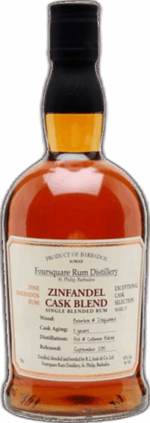 Foursquare Zinfandel Cask Blend Exceptional Cask Selection Mark IV spirit image