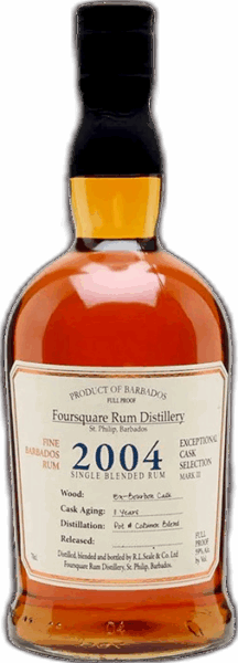 Foursquare 2004 Exceptional Cask Selection Mark III spirit image