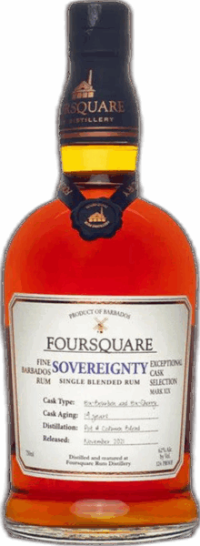 Foursquare Sovereignty Exceptional Cask Selection Mark XIX spirit image