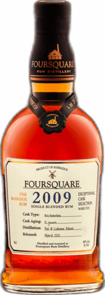 Foursquare 2009 Exceptional Cask Selection Mark XVII spirit image
