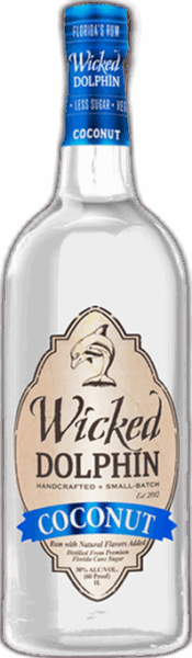 Wicked Dolphin Coconut Rum spirit image