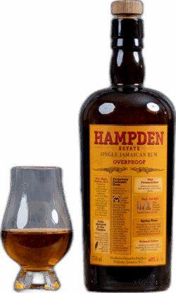 Hampden Estate Single Jamaican Rum Overproof spirit image