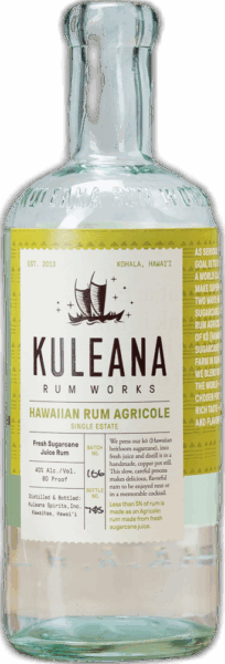 Kuleana Hawaiian Rum Agricole spirit image