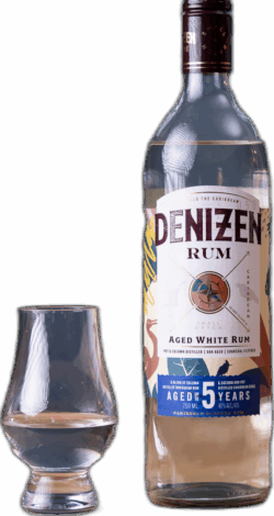 Denizen Rum 5 Year Aged White Filtered Rum spirit image
