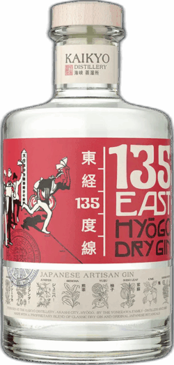 135 East Hyogo Dry Gin spirit image