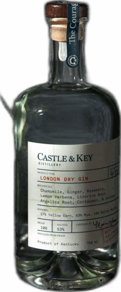 Castle & Key Restoration London Dry Gin spirit image