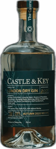 Castle & Key London Dry Gin (Autumn) spirit image