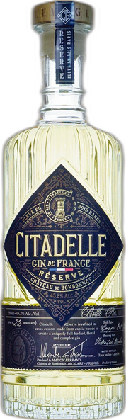 Citadelle Reserve Gin Solera Oak Cask spirit image
