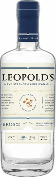 Leopold’s Navy Strength Gin spirit image