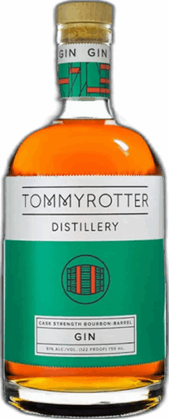 Tommyrotter Cask Strength Bourbon Barrel Gin spirit image