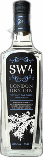 SW4 London Dry Gin spirit image