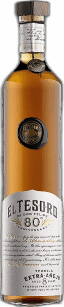 El Tesoro 80th Anniversary Extra Añejo Tequila Aged 8 Years spirit image