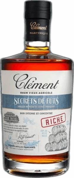 Clément Rhum Secrets de Fûts Riche spirit image