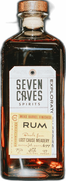 Seven Caves Mead Barrel-Finished Rum spirit image