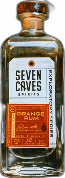 Seven Caves Orange Rum spirit image