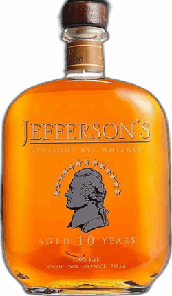 Jefferson’s Straight Rye Whiskey spirit image