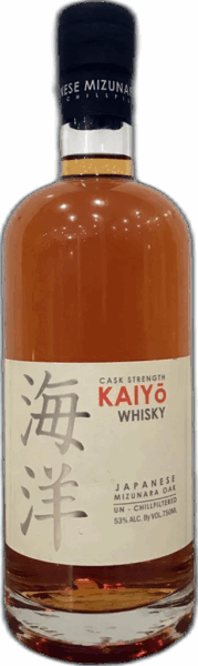 Kaiyo Cask Strength Mizunara Oak Japanese Whisky spirit image