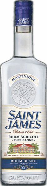 Saint James Rhum Agricole Blanc 55 spirit image