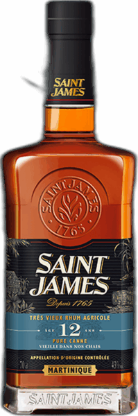 Saint James Trés Vieux Rhum Agricole 12 spirit image