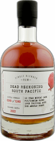 Dead Reckoning South Pacific 10 Year Muscat Cask Single Blended Rum spirit image