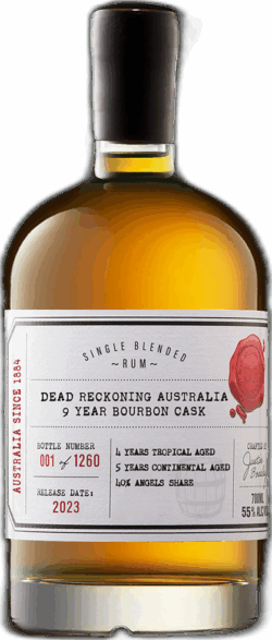 Dead Reckoning Australia 9 Year Bourbon Cask Single Blended Rum spirit image