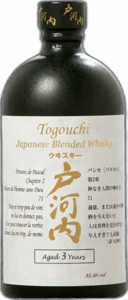 Togouchi Japanese Blended Whisky Aged 3 Years spirit image
