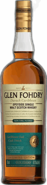 Glen Fohdry Speyside Single Malt Scotch Whisky Caribbean Oak Cask Finish spirit image
