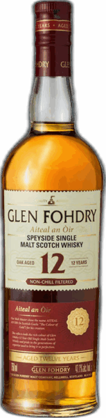 Glen Fohdry Speyside Single Malt Scotch Whisky 12 Years spirit image