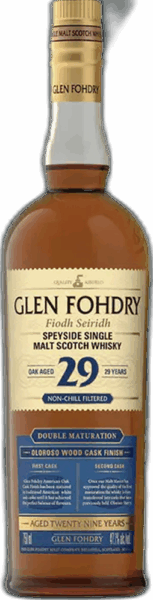 Glen Fohdry Speyside Single Malt Scotch Whisky 29 Years Oloroso Wood Cask Finish spirit image
