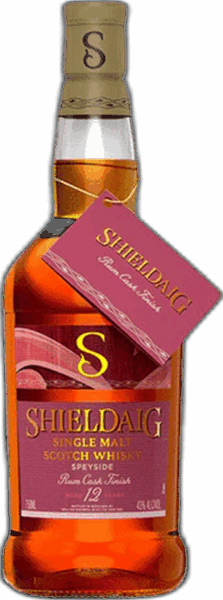 Shieldaig Speyside Single Malt Scotch Whisky Rum Cask Finish 12 Year spirit image