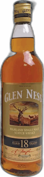 Glen Ness Highland Single Malt Scotch Whisky 18 Year spirit image