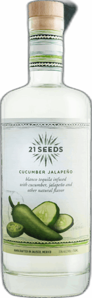 21 Seeds Cucumber Jalapeño Blanco Tequila spirit image