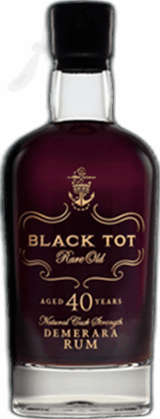 Black Tot Rare Old 40 Year Demerara Rum spirit image