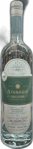 Atanasio Tequila Blanco Orígenes Espíritu Fuerte spirit image