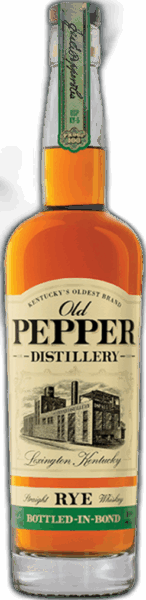 Old Pepper Straight Rye Whiskey Bottled-in-Bond spirit image