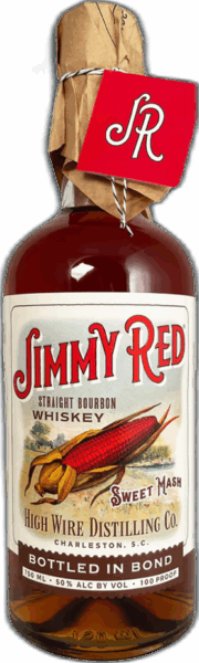 High Wire Distilling Jimmy Red Bottled In Bond Bourbon spirit image