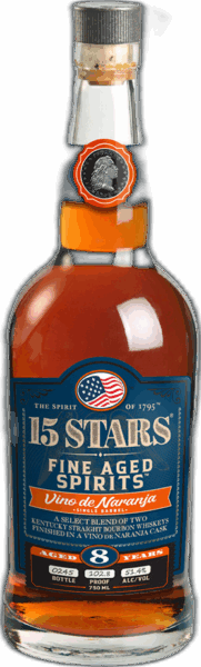 15 STARS Vino de Naranja Bourbon Aged 8 Years spirit image