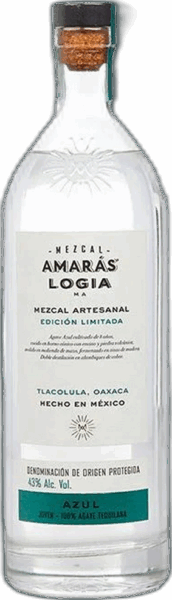 Mezcal Amarás Logia Azul spirit image